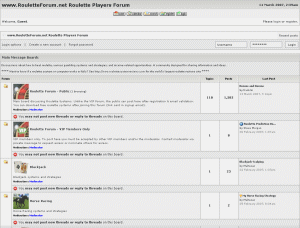 Roulette Forum Scam